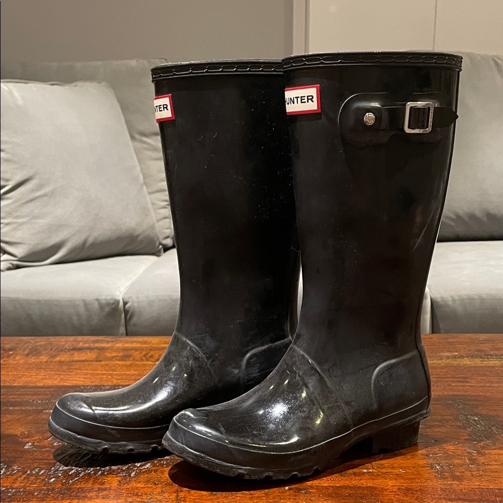 Hunter Classic Black Waterproof Boots